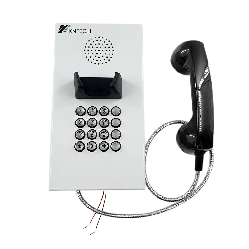 KNTECH Vandal Proof Phone Wall Mount Telephone Jail Phone Prison Inmate Telephone KNZD-05