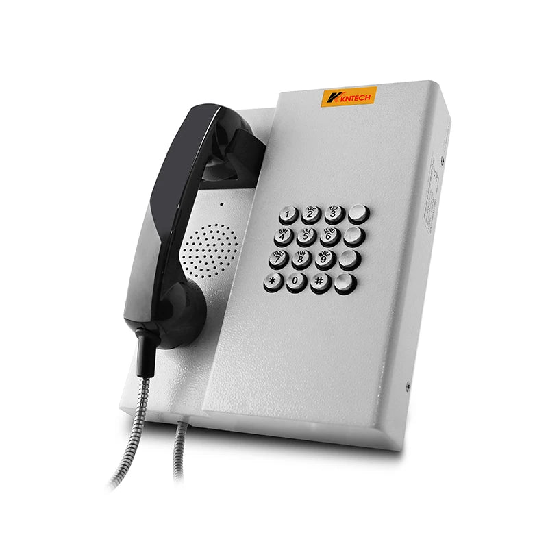 Emergency Intercom Vandal-Proof Wall-Mounted Telephone – Secure Telephone (Model KNZD-31)