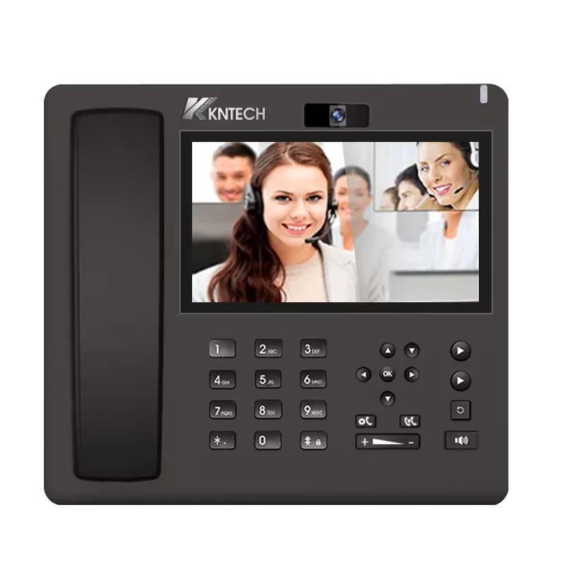 KNTECH SIP Video Telephone with High-Quality Camera for Clear Visuals VOIP Video Phone KNPL--800