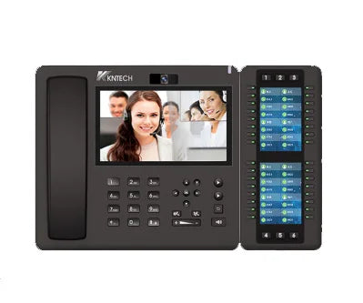 KNTECH IP Phone SIP 2.0 Desk Phones Office phone with 7.2 Inch Colorful Screen KNPL-800Plus