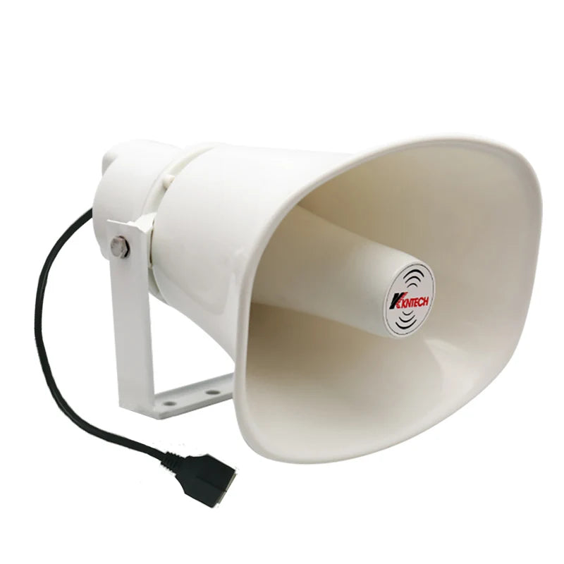 Waterproof SIP Network Horn Speaker 15W POE Powered for Outdoor PA Paging System KNSIPSP-L4-15W