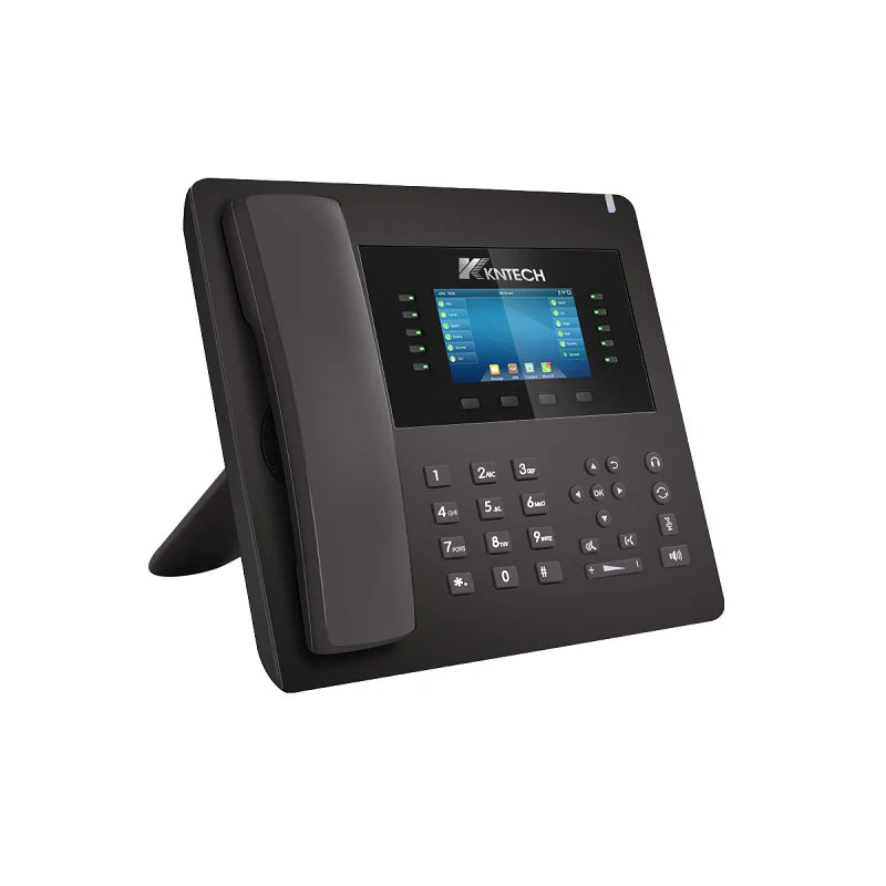 KNTECH Manufactory Video IP Telephone 6 SIP Lines Phone VoIP SIP 2.0 Phones Office phone with 4.3 Inch Colorful scree KNPL-700