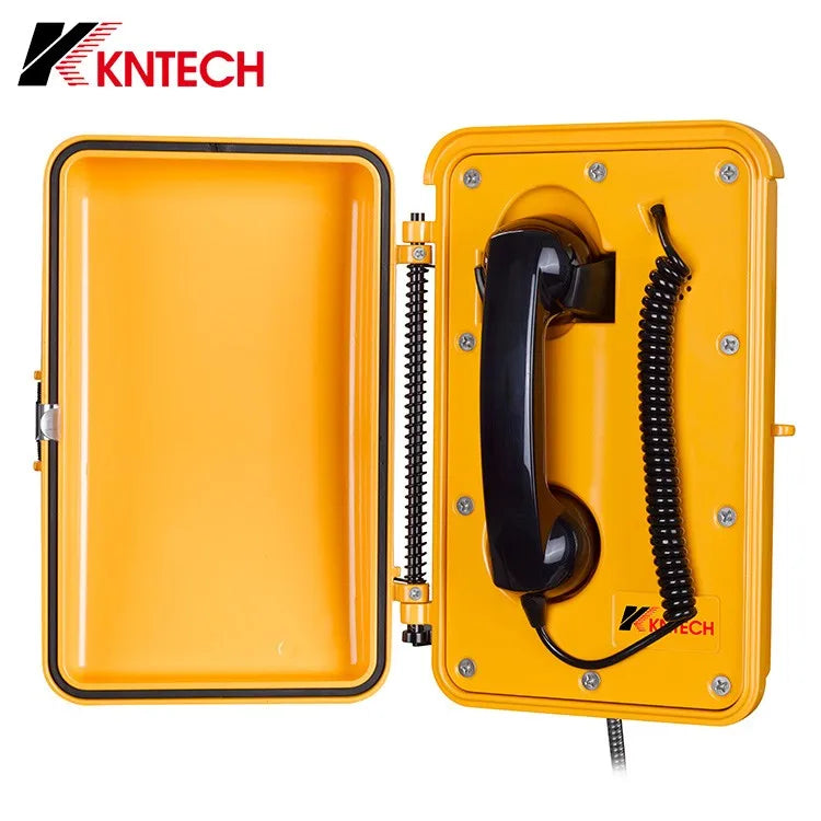 Industrial Weatherproof Intercom Hotline SIP Outdoor Heavy Duty Tunnel Phone (Model KNSP-03T3J)