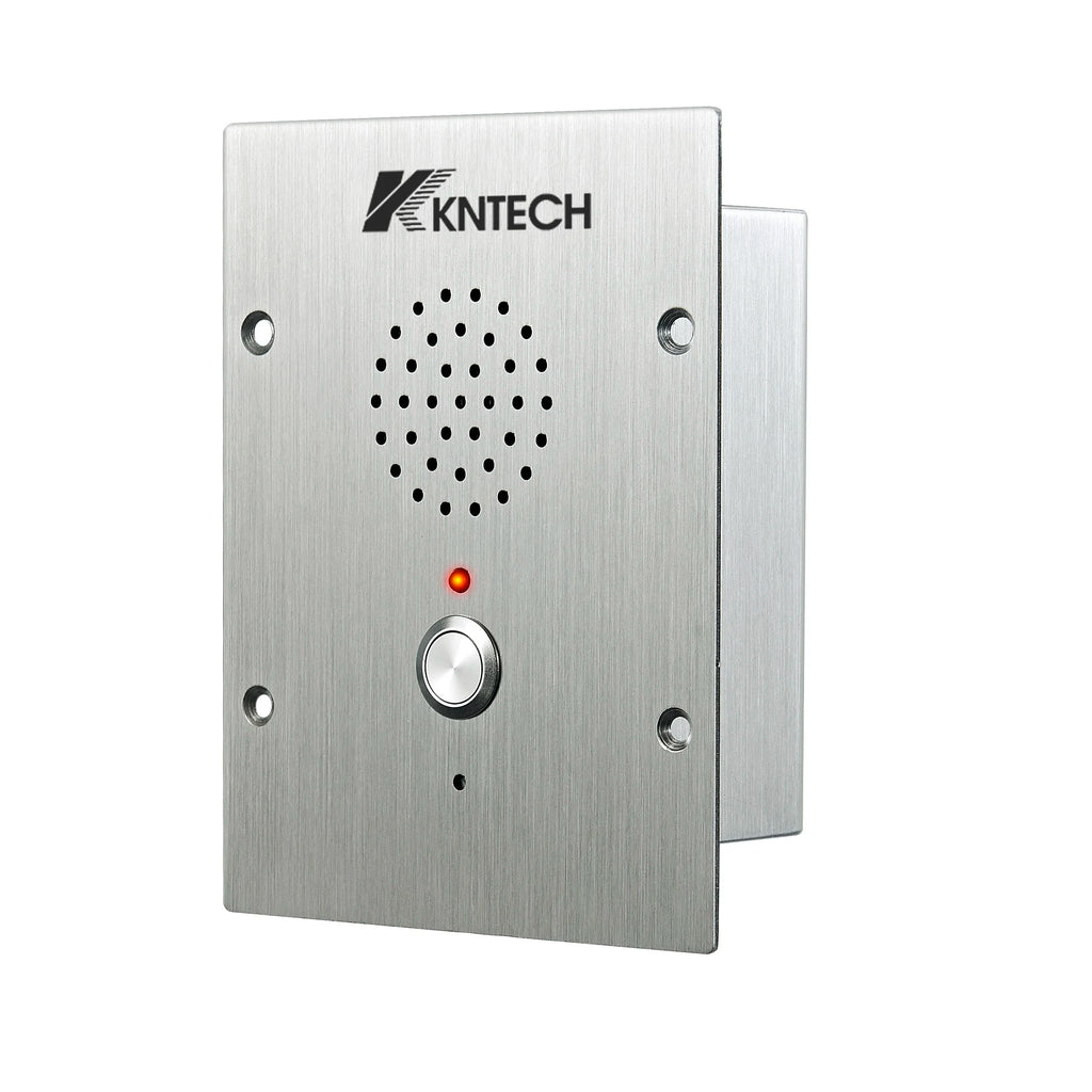 KNTECH Water Proof Stainless Steel Analogue IP Flush Mounted Intercom Railway Emergency Phone